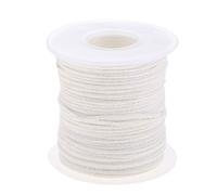 Lankater 1 Roll 61m Cotton Candle Wicks, Braided Wick Line Universal Wick Spool Material Handmade Candle Supplies for Candle Making Gift