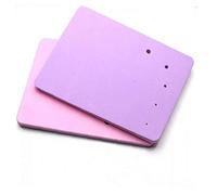 Lankater 1pc 5-hole Flower Foam Pads, Fondant Sugar Flower Crafting Modelling Foam Mat for Sugar Craft Decor (random Color)