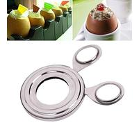 Lankater Boiled Egg Topper Cutter, Stainless Steel Boiled Egg Cutter Egg Shell Scissors Opener for Kitchen Tool Supply