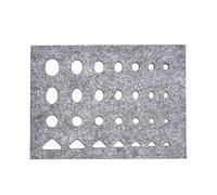 Lankater Needle Felting Template, Animal Ear Nose Mouth Stencil, 1pc