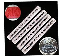 Lankater Russian Letters Alphabets Fondant Molds Cutters Embosser Sugar Craft Cake Dessert Diy Bakeware Tools