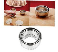 Lankater Stainless Steel Dumpling Wrapper Cutter Cookie Doughnut Muffin Scone Sandwich Bread Crust Maker Kitchen Tools 3pcs