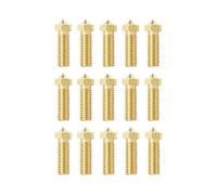 LANKEGU 15PCS Nozzles Kit for Anycubic Vyper, 3D Printer 7PCS 0.4mm Brass Nozzles and 2PCS 0.2mm, 0.6mm, 0.8mm, 1.0mm Brass Nozzles Kit for Anycubic Vyper, Kobra Plus, Kobra Max