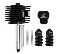 LANKEGU Upgrade Hotend Kit for Bambu Lab A2L/A1/A1 Mini, Hot End Assembly 0.2/0.4/0.6mm Hardened Steel Nozzle & Silicone Sock for Bambu Lab 3D Printer Part