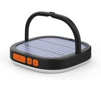 lanktoo Solar Camping Lantern Rechargeable, 2000 Lumens, IPX5 Waterproof 5 Lighting Modes Ultra-Bright LED Outdoor Hanging Tent Light Ideal for Home, Emergencies, Fishing, Hiking, and More