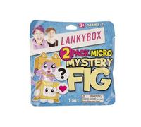LankyBox Mystery Micro Figure 2 Pack, Series 2, Collectible Mini Figures, Ultra-Rare Editions, Officially Licensed Merch- STYLES MAY VARY