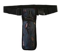 LANLAOER Single Massage Bottle Holster Massage Therapist Supplies Comfortable and Convenient Oil or Lotion Bottle Holster(Bag Only,Grayish Curry)