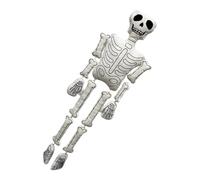 lanliflying Stuffed Skeleton Doll | 37inches Halloween Skeleton Figurines Plush - Skeleton White Bone Scary Ornaments, Halloween Plush For Halloween Table Decorations