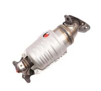 Lanliuhui Store 18160-R1A-T00 For 2012-2015 Compatible With Civic 1.8L Catalytic Converter Car Exhaust Three-Way Catalyst Catalytic Converter