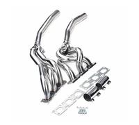 Lanliuhui Store Stainless Steel Exhaust Manifold Header 92-99 Compatible With BMW E36 320 323 325 328 M3 6-CYL 3-1 Downpipe
