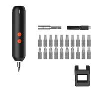 Lanlousy Electric Screwdriver Cordless Electric Screwdriver Kit Rechargeable with LED Lights, 20Pcs Bits, Extension Rod