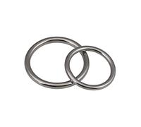 LanMaiXun 1pcs 16mm×120mm 304 Stainless Steel Seamless Steel Ring (Line Diameter×Inner Diameter)