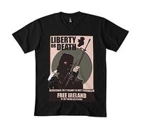 LANMENG IRA Liberty or Death t-Shirt DMN2 Black
