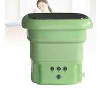 LANMFU 6.5L Portable Washing Machine Foldable, Mini Small Washer, with 3 Modes Cleaning, with Drain Basket, Suitable for Home, Business, Travel, College Room, RV, Apartment B