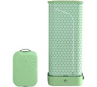 LANMFU Portable Home Clothes Dryer, Foldable Heated Airer Clothes Dryer Indoor, 900W Fully Automatic Clothes Care Machine, for Clothes & Fabric, Quickly Removes Wrinkles Green