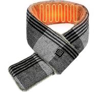 LANMOU Heated Scarf for Men Women, Rechargeable Heated Scarf with 6600 mAh Mobile Power, Fast Heating Heated, Warm and Comfortable, Soft Feel