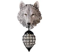 LANMOU Nordic Minimalist Wolf Head Wall Light Art Deco Resin Bedside Study Reception Living Room Bedroom Corridor Hallway Clothing Store Resin Lamps