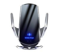 LANMOU Phone Car Holder, Mobile Phone Holder for Car Phone Mount Car Phone Holder Air Vent Universal Phone Holder for Cars 360° Rotation Self-Opening and Closing with 3 Charging Connectors