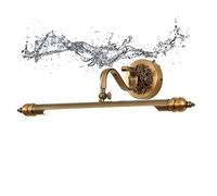 LANMOU Vintage LED Mirror Lights Bathroom, Neutral White 4000K Over Mirror Light Waterproof Wall Mirror Lamp Bath Mirror Lamps Fittings Overhead Mirror Cabinet Picture,8W/51.5CM