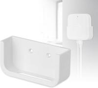 LANMU Wall Mount Bracket Compatible with Hive Hub Nano 3 Hub600, Durable Wall Mount Hub Holder Features Easy Adhesive and Screws Installation for Tidy Space