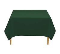 Lann's Linens - 70" Square Premium Tablecloth for Wedding/Banquet/Restaurant - Polyester Fabric Table Cloth - Hunter Green