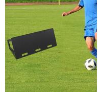 LANOffcio Football Rebound Board, 45"x18" Soccer Training Rebounder, HDPE & Metal, Foldable, Stable, for Passing, Shooting, Ball Control, Club, School, Backyard, Coaches