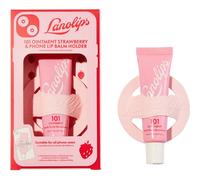 Lanolips Lip balm 101 Ointment Strawberry & Phone Balm Holder 1 pcs.