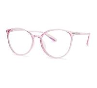 Lanomi Fashion Blue Light Blocking Cat Eye Reading Glasses Women Mens Lightweight TR90 Frame UV400 Protection Computer Reading Eyeglasses Pink Glasses 1.5