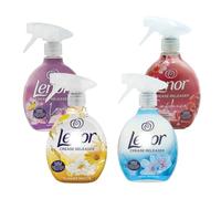 Lanor Crease Releaser Spray Bundle, 500ml, 4 Fragrances, Spring Awakening, Exotic Bloom, Ruby Jasmine & Berries, Summer Breeze