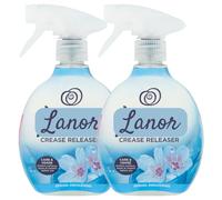 Lanor Crease Releaser Spring Awakening Spray 500mlx2 Fabric Freshener & Clothes De-Wrinkle Solution Easy Iron Alternative for Bedding, Curtains, Clothing & Upholstery Laundry Essential