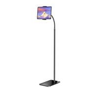 LanPavilion iPad Stand, Adjustable Metal Tablet Stand with Flexible Gooseneck, Compatible with iPad, Kindle, and Cell Phones (4.7''-13''), Ideal for Hands-Free Use