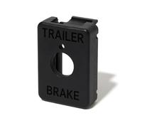 Lanphitus Dash Blank Switch Knob Insert Mounting Panel Compatible with Tow-Pro Elite/Liberty Electric Brake Controller for Toyota Tacoma 2016-2023 Tundra 2007-2019 4Runner 2010-2024