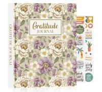 Lanpn Daily Gratitude Journal for Woman Men, 4 Month Affirmation & Mindfulness Planner, The 5 Minute Grateful Diary 20x23cm, Guided Reflection with Positivity Prompts & Quotes Undated Notebook