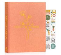 Lanpn Daily Gratitude Journal for Woman Men, The 5 Minute Gratitude Diary with Prompts, Linen Mindfulness Affirmation Positivity Planner, 156 Page Better Every Day Reflection Guided Notebook