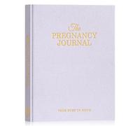 Lanpn My Pregnancy Journal Memory Book for First Time Mom, 156 Page Pregnant Announcement Must Have Planner Scrapbook, Pregnancy Tracking Diary Mom to Be Keepsake Gift for Expecting New Parent Purple