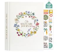 Lanpn Self Care Journal for Women, Self Love Guided Journals with Prompts, Daily Reflection Wellness & Gratitude Planner, 5 Minute Mental Health Notebook, Mood Mindfulness Log, 240 Pages