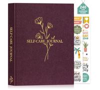 Lanpn Self Care Journal for Women, Self Love Guided Journals with Prompts, Daily Reflection Wellness & Gratitude Planner, 5 Minute Mental Health Notebook, Mindfulness Mood Log, 240 Pages, Purple