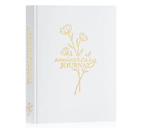 Lanpn Wedding Anniversary Journal Notebook - Linen First Year to 70th Anniversary Scrapbook Memory Book for Couples - Newlywed Marriage Journal Wedding Anniversary Book Gifts (Ivory white, 190 Pages)