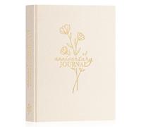 Lanpn Wedding Anniversary Journal Notebook - Linen First Year to 70th Anniversary Scrapbook Memory Book for Couples - Newlywed Marriage Journal Wedding Anniversary Book Gifts (Beige, 190 Pages)