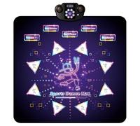 LANPOPO Dance Mat For Girls, Light Up Musical Play Mat For Kids,Bluetooth,Charge For Use,5 Ways To Play,Birthday, Christmas, and New Year Gifts For 3-12 Year Old Girls And Boys