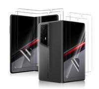 LanQii Screen Protector Compatible with Honor Magic V2 RSR, 2 Pieces Soft TPU Inner Screen Film + 2 Pieces Back Film, HD, Transparent, Anti-Scratch for Honor Magic V2 RSR
