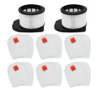LANROON IZ862H Filter for Shark IZ862H Stratos Cordless Vacuum, Fit for Shark IZ562H UZ565H IZ540H IZ840 IZ800 Vacuum Part XPSMFIZ700and XFFKIZ700, 2 Pack HEPA Filter 6 Pack Foam & Felt Filter Kit