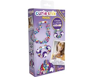 Lansay CUTIE STIX Magic Refill for Use with Atelier Cutie Stix - 11 Stix Unicorn, Rainbow and Butterfly Theme - For Jewellery Making & Bracelet Kit for Children from 6 Years - Creative Hobbies