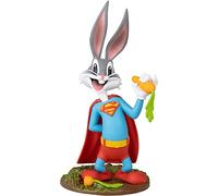 Lansay - Movie Maniacs-Bugs Bunny in Superman Costume-Looney Tunes-Collectible Figure & Accessories-Movie Characters-From 12 Years, 63600, Multicoloured