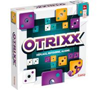 Lansay - OTRIXX - Strategic Board Game for Children Aged 8+ - Move, Spin and Align Chips to Win - Board Game for 2 to 4 Players - 30 Minutes - In French