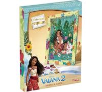 Lansay | SEQUINS COLLECTION - Disney - VAIANA & SIMEA | Creative Kit for Children with Illustrated Frame, Sequins, Pins and Storage Compartment | Decorations to Make From 7 Years Old | Manual Activity