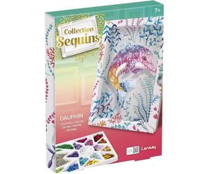 Lansay Sequins Collection - Dolphin - Manual Activities - from 8 Years