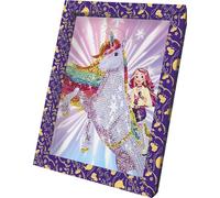 Lansay | SEQUINS COLLECTION - Netflix - UNICORN ACADEMY - SOPHIA & WILDSTAR | Creative Kit for Kids with Unicorn Frame, Sequins, Pins and Storage | Children's Craft Activity for Girls Aged 7 and Above