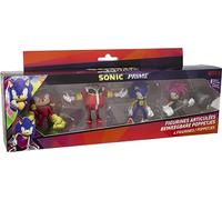 Lansay Sonic Prime - 4 Articulated Figures 7.5 cm - Random Model - Cartoon Characters and Video Games - Ages 8 and up