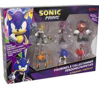 Lansay Sonic Prime - 8 Figures 6.5 cm - Random Model - Cartoon Characters and Video Games - Ages 8 and Above
